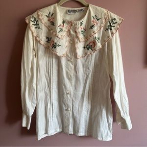 Vintage Embroidered Blouse